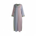 Carlton Hall Classic Colorblock Zip Robe - 81-02