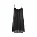 Short Lace Trimmed Tricot Gown - AR165
