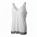 Lace trimmed Tank Top