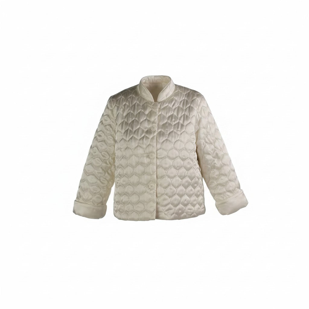 Carlton Hall Mandarin Collar Bed Jacket - 2020QBJ