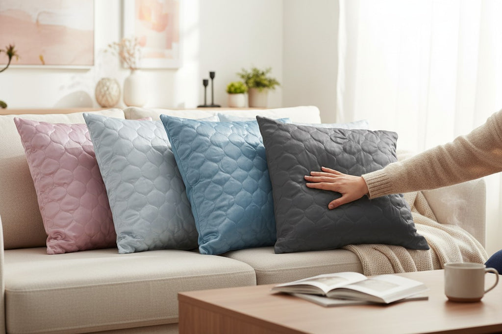 Quilted pillow case
